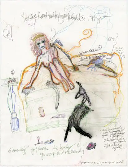 Courtney Love exhibition