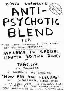 David Shrigley Tea art