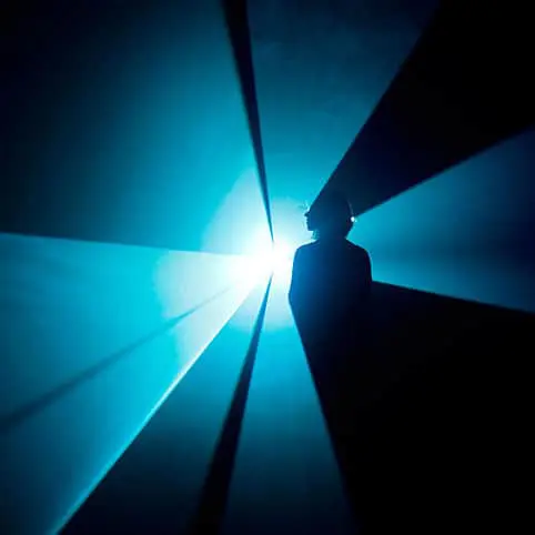 hayward gallery light show, alvin lucier