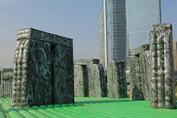 Jeremy Deller inflatable Stonehenge