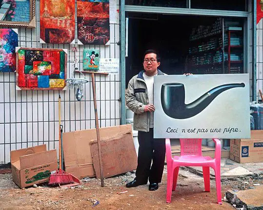 chinese art fake art