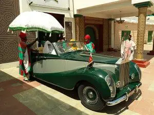 Nigeria Monarchs Series- The Emir Of Kano's Rolls Royce: photography of Nigerian kings and queens by George Osodi
