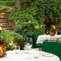 hotel garden in rome