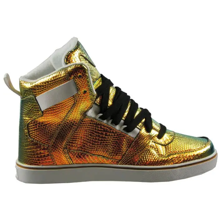 Nat-2 Cube Series: Futuristic & Metallic Trainers for Earthlings