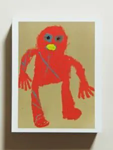 ‘Punk Picasso’, Larry Clark, AKA Editions, 2003, Softcover, Includes a signed card by Larry Clark