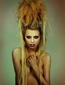 Yuji Watanabe, hair artist, beauty photography