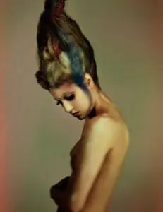 Yuji Watanabe, hair artist, beauty photography