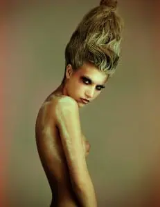 Yuji Watanabe, hair artist, beauty photography