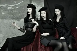 creative fashion shoot