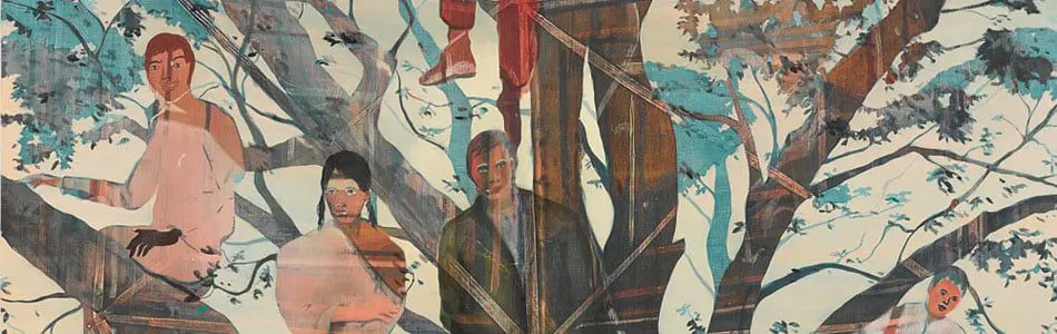 Jules de Balincourt’s Itinerant Ones at Victoria Miro