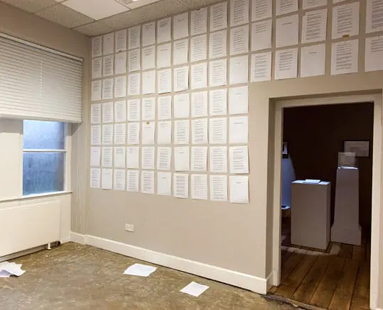 Robert Fitterman’s Holocaust Museum, Summerhall Edinburgh