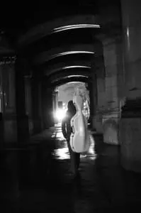 jacket & trousers Ben Sherman, shoes Beyond Retro