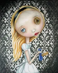 princess culture, art by Michele Lynch