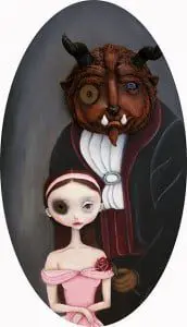 princess culture, art by Michele Lynch