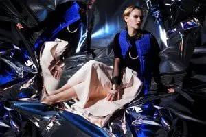 Schall & Schnabel Shoot: Blouse ISSEVER BAHRI, sweater JULIA HEUSE, waistcoat LOUISE FRIEDLANDER, skirt stylist own, accessories BJORG, shoes stylist own