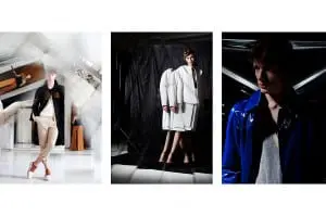 Schall & Schnabel Shoot: LEFT: Dino wears suit & sweater IVAN MAN, coat MARTIN NIKLAS WIESER, shoes VELT. MIDDLE: as before, shoes stylist's own. RIGHT: as before.