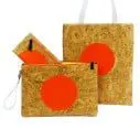 hong kong designer - glush - cork handbag