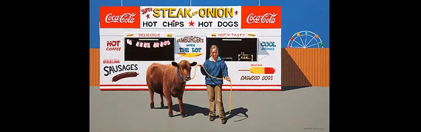 Super-realist artist Richard Maurovic at the Saatchi Gallery – Vivid Australian Narrative