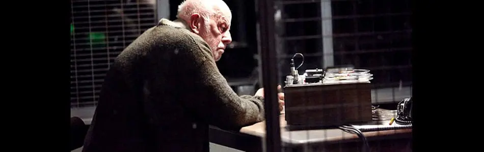Krapp’s Last Tape at The Crucible – Richard Wilson in Beckett’s cutting play