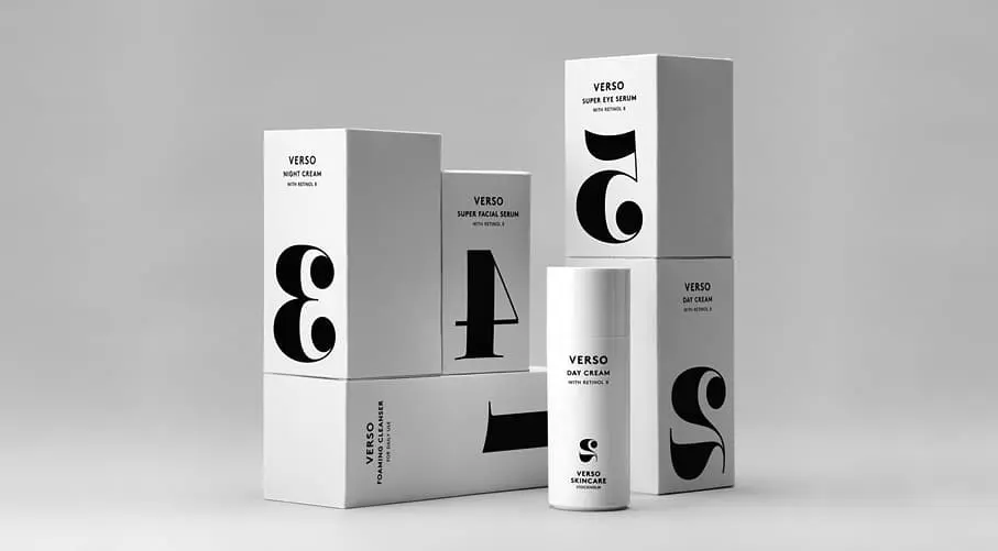 Verso Luxury Skincare Range