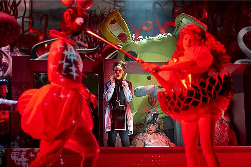 wonder.land review – Damon Albarn’s avant-garde panto