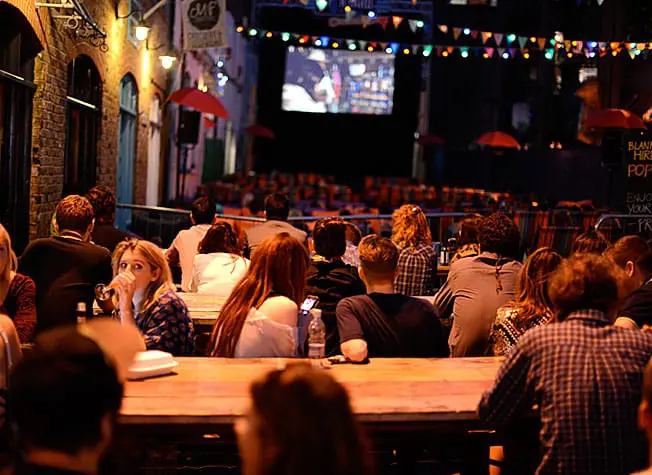 Backyard Cinema – Film, food and booze under the stars