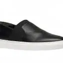 Balenciaga Black Monochrome Slip-On Sneakers