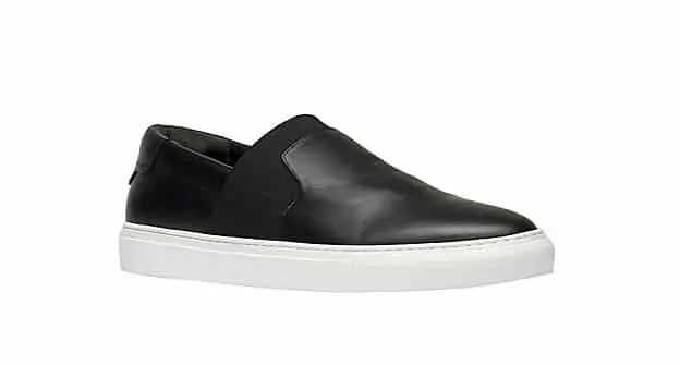 Balenciaga Black Monochrome Slip-On Sneakers | FLUX MAGAZINE