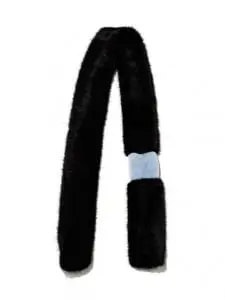 Faux-fur Womens fashion accessories Romy London, Powder Blue