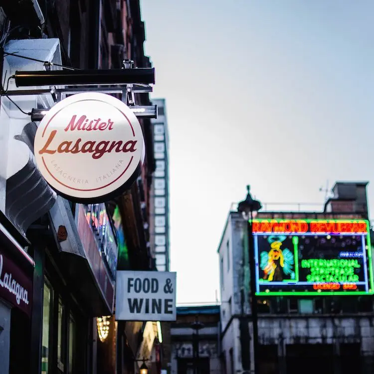 Is lasagna fast food? Mister Lasagna think so