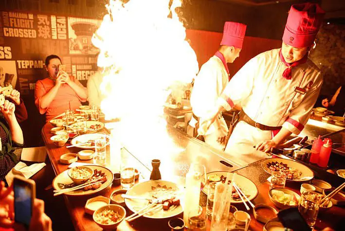 Benihana Restaurant – Japanese teppan yaki dining in the heart of London