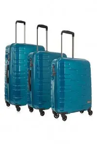 cabin suitcase, antler liquis embossed