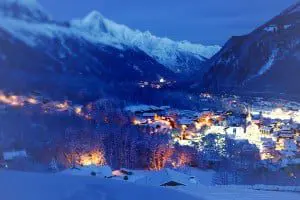 party in an Ice Cave