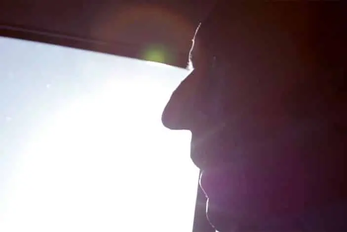 Jim is driven to a mystery location each month