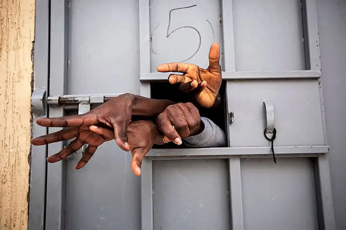 Libya: A Human Marketplace by Narciso Contreras for Fondation Carmignac