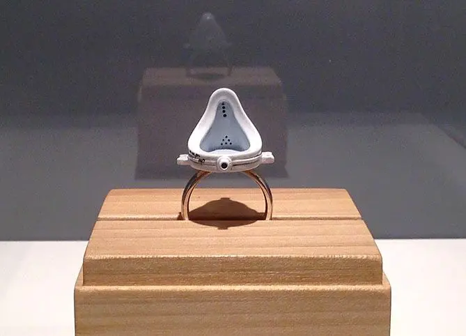 Duchamp’s Ring by Mike Chavez-Dawson – Buddha of the Bathroom