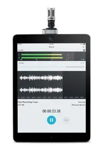 shure MV88 microphone for iPad