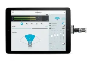 shure motiv MV88 microphone for iPad