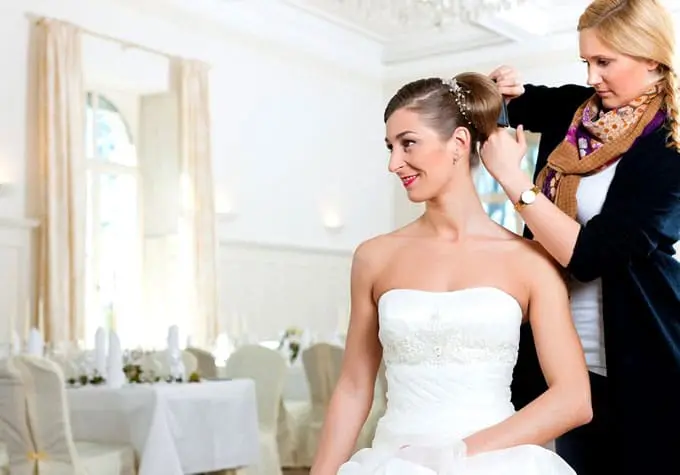 Getting your hair extensions right for the wedding