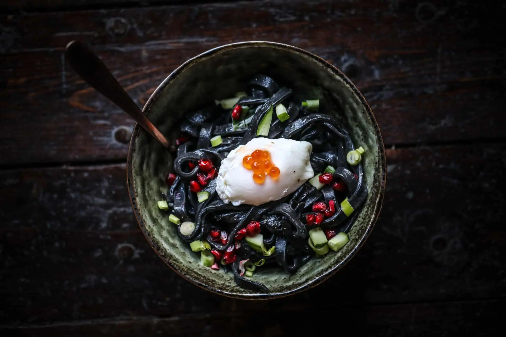 Welcome to Iron Bloom, where you can eat an all-black meal