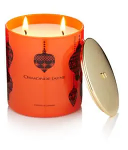 christmas candle, ormonde jayne perfumery