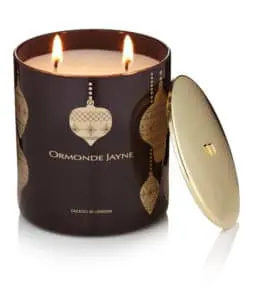 christmas candle, ormonde jayne perfumery