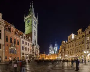 romance prague