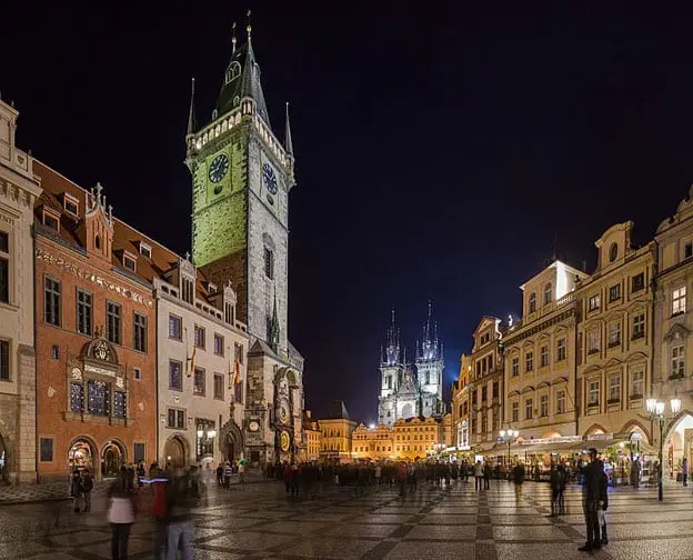 romance prague