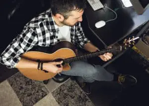 working as a musician