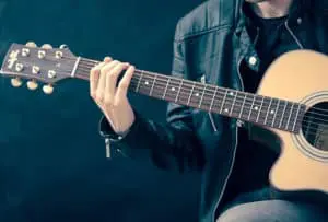 working as a musician