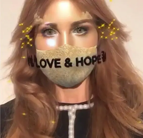 Narine Arakelian uses Instagram as a digital canvas during the Coronavirus pandemic