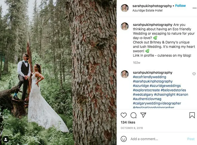 Trending Wedding Hashtag