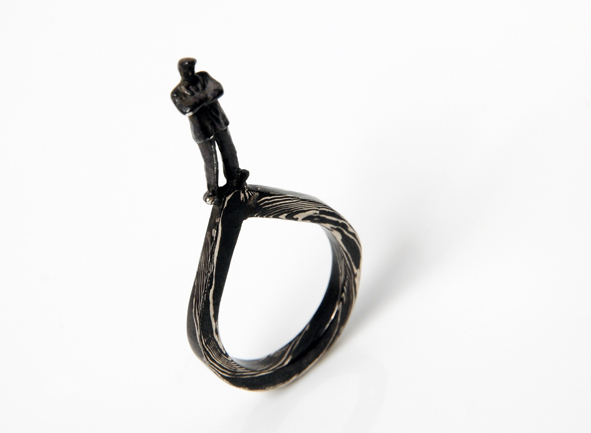 Contemporary Jewellery Ring by Aidan Li, jewellery designers