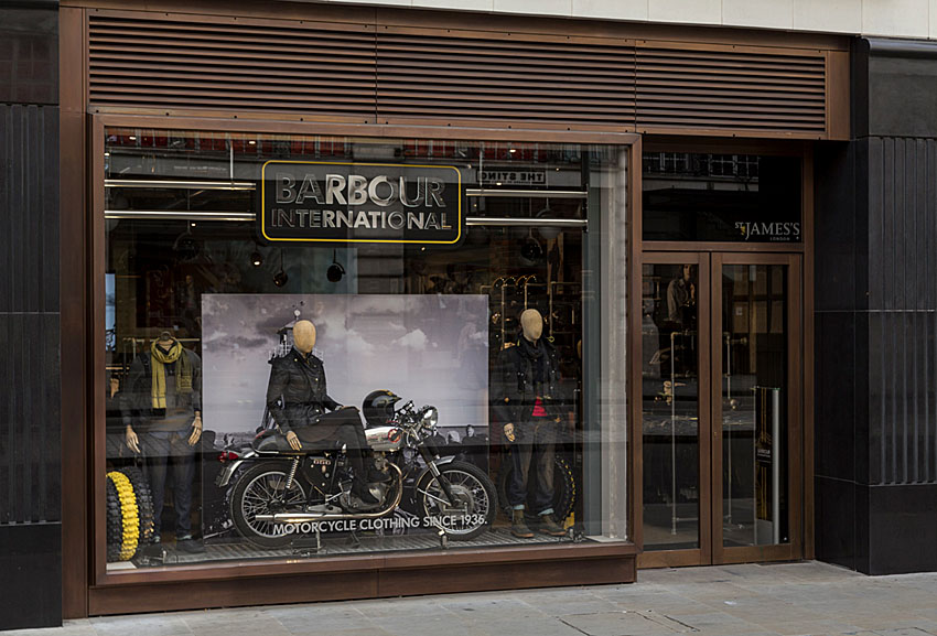 barbour international piccadilly